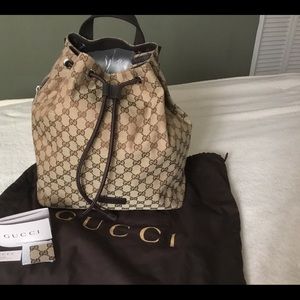 Authentic Gucci backpack  # 449175